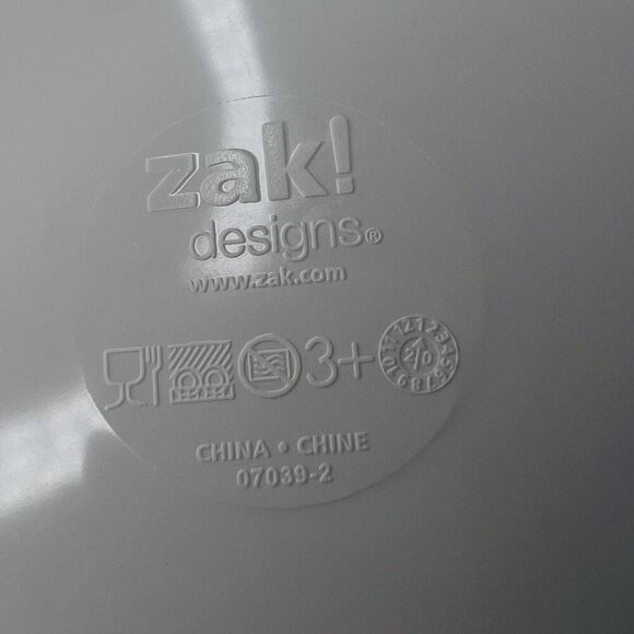 4 Star Wars  8” The Mandalorian The Child Plastic Plate Baby Yoda Zak! Designs - Picture 9 of 9